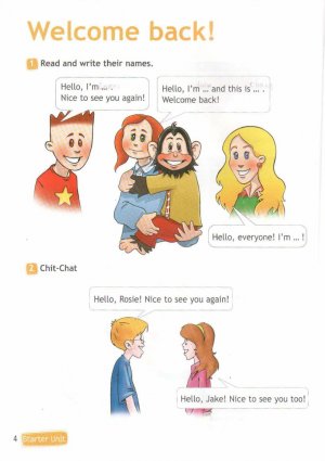 Учебник Спотлайт Быкова 3 класс стр. 4-5.