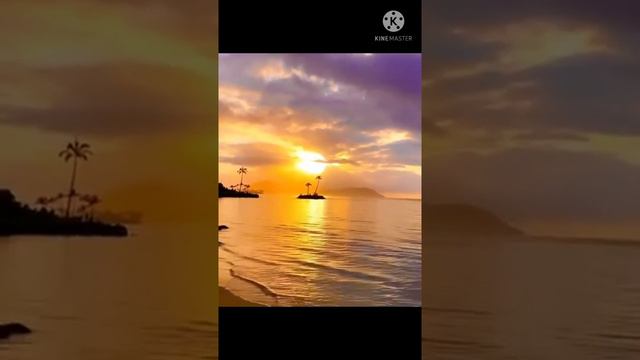We watch the sunset in the Maldives Смотрим закат на Мальдивах Малдив ороллари смотреть онлайн