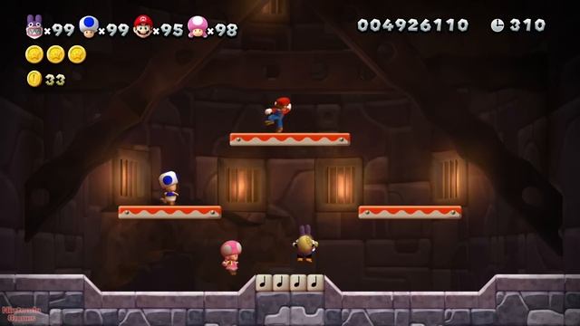 New Super Mario Bros. U Deluxe – All Bosses 4 Players Walkthrough Co-Op смотреть онлайн