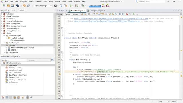 Java and Mysql | How to Get Data from Database to JTable in Java | Display MySQL Data into JTable ⠀ смотреть онлайн