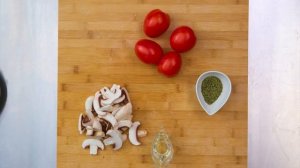 Пицца с шампиньонами