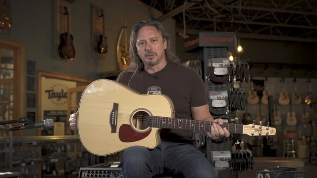 Seagull Performer CW Flame Maple смотреть онлайн