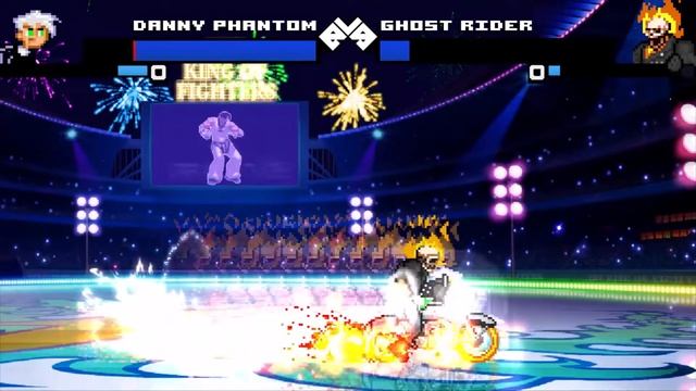 Danny Phantom vs Ghost Rider (Mugen Battle)!!! смотреть онлайн