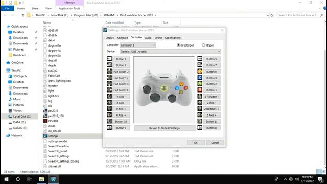 Setting Pengaturan STIK Game PES 2013 смотреть онлайн