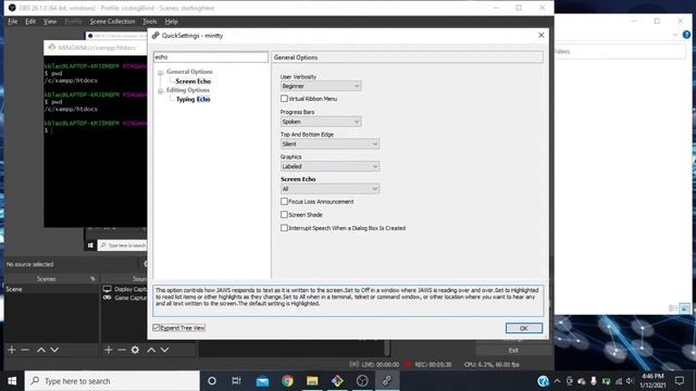Episode #68: Quick tips- GIT Bash Terminal and JAWS 2021 Screen Reader смотреть онлайн