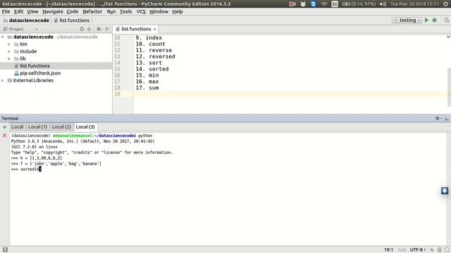 19 using sorted for sort items python list смотреть онлайн