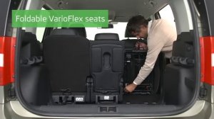 ŠKODA Simply Clever YETI Складывающиеся сидения VarioFlex