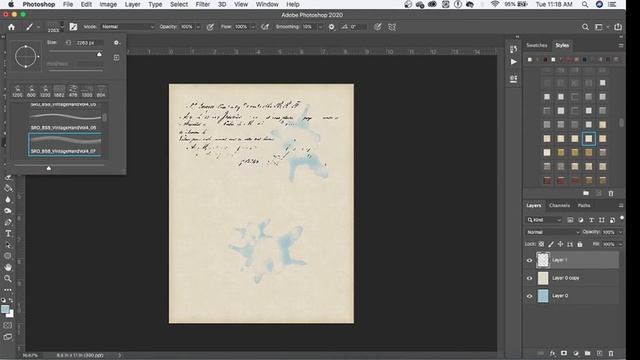 Creating a Steampunk Digital Paper in Photoshop #journalwithme, #scrapbooking #photoshop смотреть онлайн