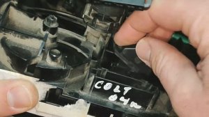 Замена / ремонт климат контроля. Блок управления. Mitsubishi colt.