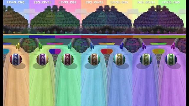 Going Balls - 7 Colored Star Balls on Color Mirror Levels! New Race-346 смотреть онлайн