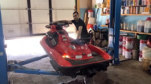 Ремонт самого дешёвого гидроцикла BRP в России . Ремонт двигателя BRP 951