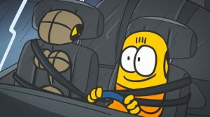 Доктор Гнус - Убойная подушка безопасности в машине  ( Анимация )