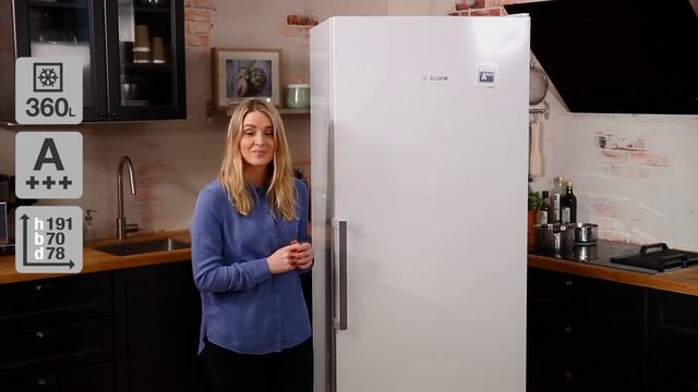Bosch GSN58AW41 Fryseskab смотреть онлайн