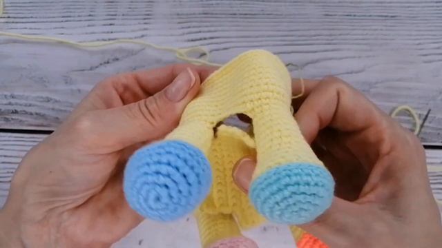 Весёлый Жираф МК крючком часть 1 смотреть онлайн