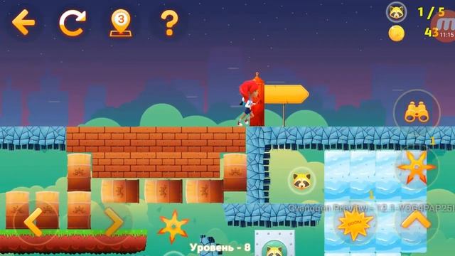 Платформер и головоломка Tricky Liza - level 5-10 & bonus смотреть онлайн