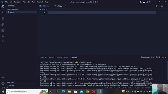 Auto Message Send. Facebook Messenger. Python. Bangla. смотреть онлайн