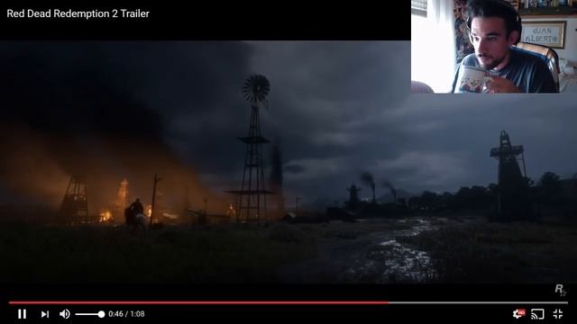 RED DEAD REDEMPTION 2 TRAILER REACCIÓN EN DIRECTO смотреть онлайн
