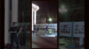 2_Violins / Two Violins / Две скрипки / Музыканты на набережной в Ялте. Август 2022