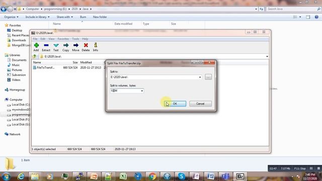 Dev Tips#48 Split And Combine Files With 7zip