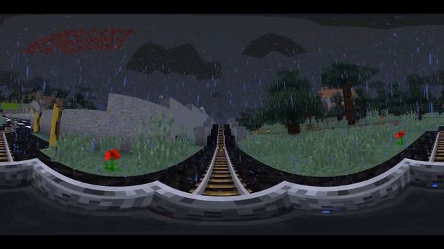 Майнкрафт в 360 градусов!!!!!!!! экспериментальное видео. смотреть онлайн