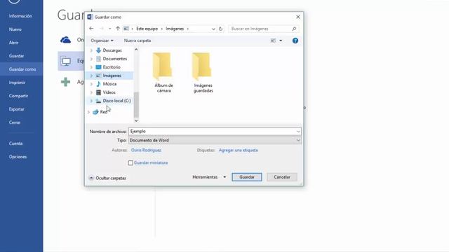 Como guardar un archivo (Paint, Word, Excel, Power Point, etc.) смотреть онлайн