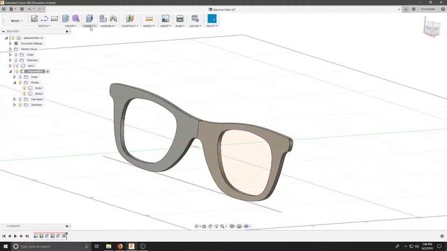 STEM in Motion: 5 - Mirror Bodies for Symmetry in Fusion 360 смотреть онлайн