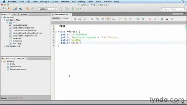 Php tutorial 3 : Defining class property смотреть онлайн