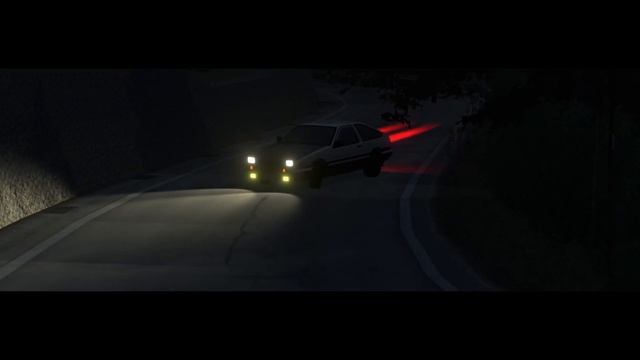 Initial Unity | Touge race Mazra RX7 FD3S vs Toyota Sprinter GT APEX Trueno AE86 смотреть онлайн