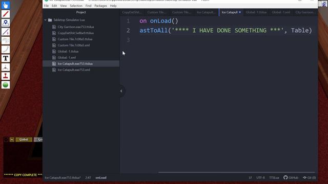[TTS MOD] ( tool ) - Copy Scripts from one Object to Many Objects смотреть онлайн