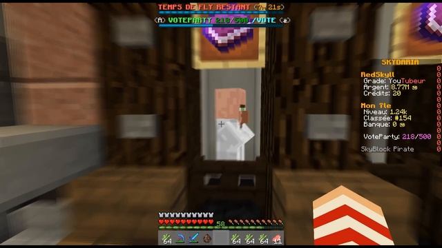 Cette CANNE à PECHE vaut DES MILLIONS (CHEAT) | Skydaria - 9 смотреть онлайн