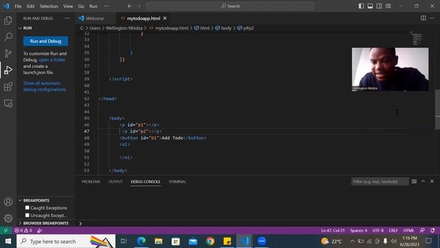 JS Todo App смотреть онлайн