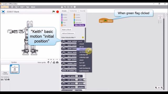Lesson 1 - First Edbot Scratch Program смотреть онлайн