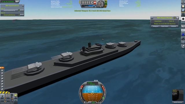 Mods: Large Boat Parts & Naval Artillery Systems - Kerbal Space Program & BD Armory смотреть онлайн