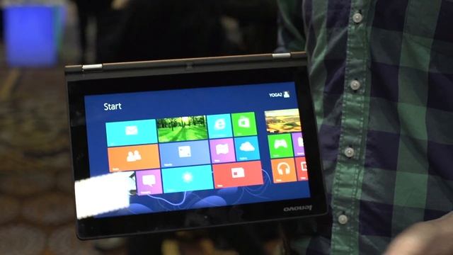 Lenovo Yoga 2 11-inch Hands-on @ CES 2014 смотреть онлайн