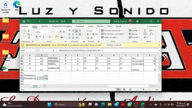 Trabajando en Excel de manera accesible parte 6 смотреть онлайн