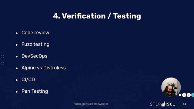Security in Software Development Process / PART 2: Hints for developers смотреть онлайн