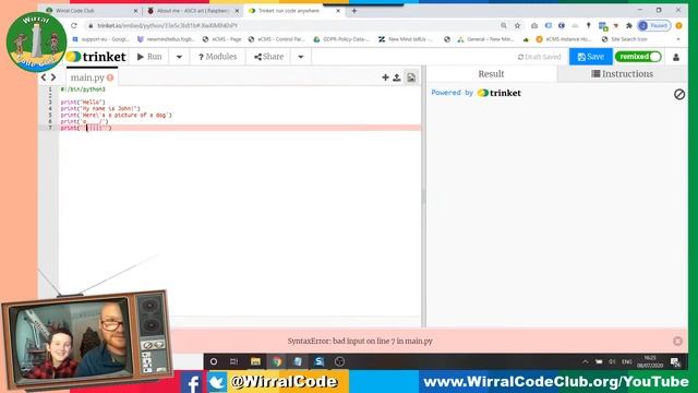Wirral Code Club - Starting with Python? смотреть онлайн
