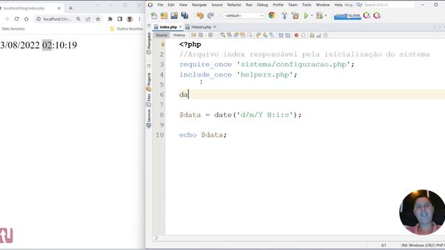 Curso de PHP 8 Aula 027 Definindo Fuso Horário Padrão смотреть онлайн