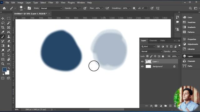 brush tool in Photoshop | brush tool Photoshop смотреть онлайн