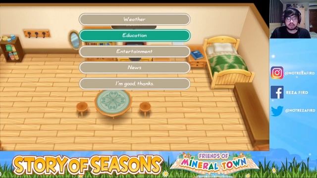 Main Mini Game Sama Harvest Sprites :D | Story of Seasons Friends of Mineral Town - Walkthrough 009 смотреть онлайн