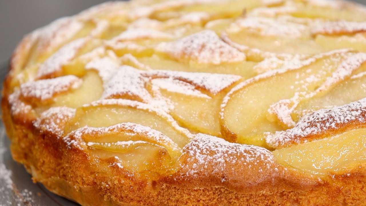 Невероятно Нежное ТЕСТО и Сочные Ароматные ГРУШИ ? Воздушный пирог с грушами к чаю смотреть онлайн