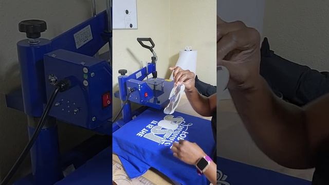 Sublimation using clear htv on cotton shirt. смотреть онлайн