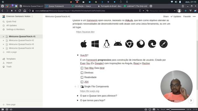#1 Apresentação e introdução ao Quasar смотреть онлайн