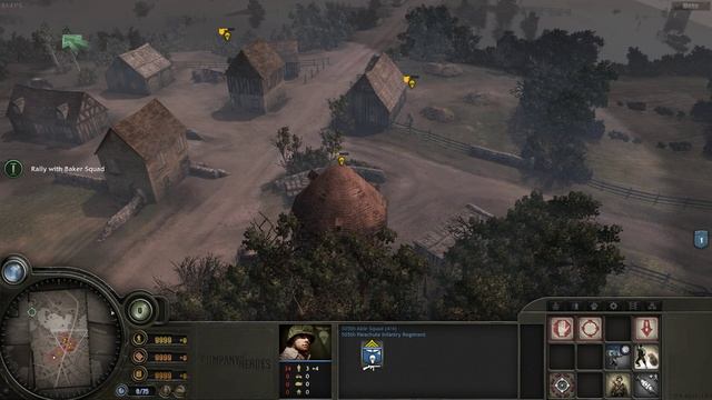 ?Cauquigny: Assault on Causeway | Company Of Heroes Europe At War Mod смотреть онлайн
