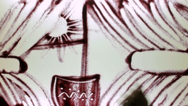 Учим цвета. Фиолетовый цвет на песке. Детские развивающие игры смотреть онлайн