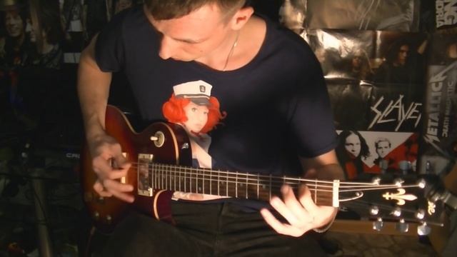 Как играть металл рифы на гитаре! смотреть онлайн