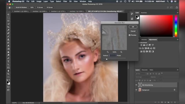 Professional Skin Retouching in Photoshop (4 Easy Steps) [in Hindi] смотреть онлайн