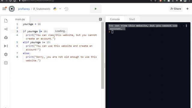 Introduction to Python IF Statements смотреть онлайн