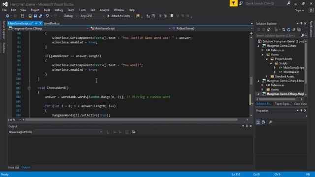Unity3D: Hangman Game Part 11 смотреть онлайн