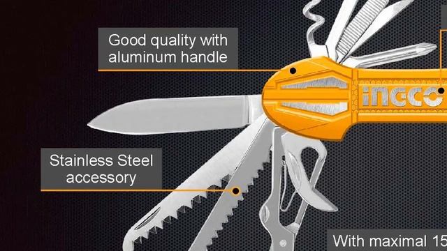 NAVAJA TACTICA 15 Multi FUNCION Knife INGCO HMFK8158